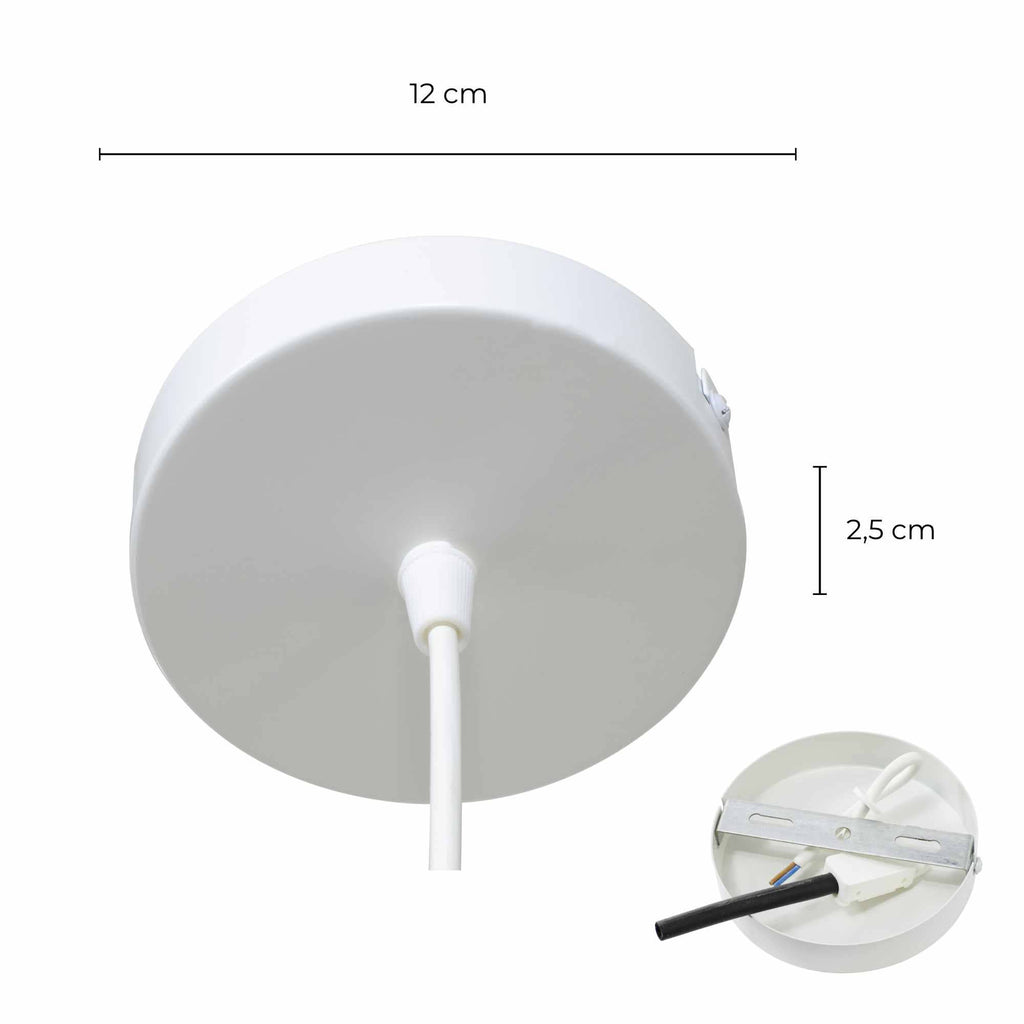 Astrolis fúvott üveg függőlámpa