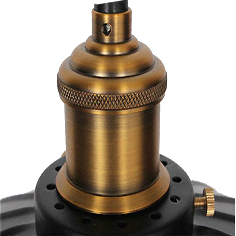 Retro stílusú fém hullámos vintage mennyezeti függőlámpa