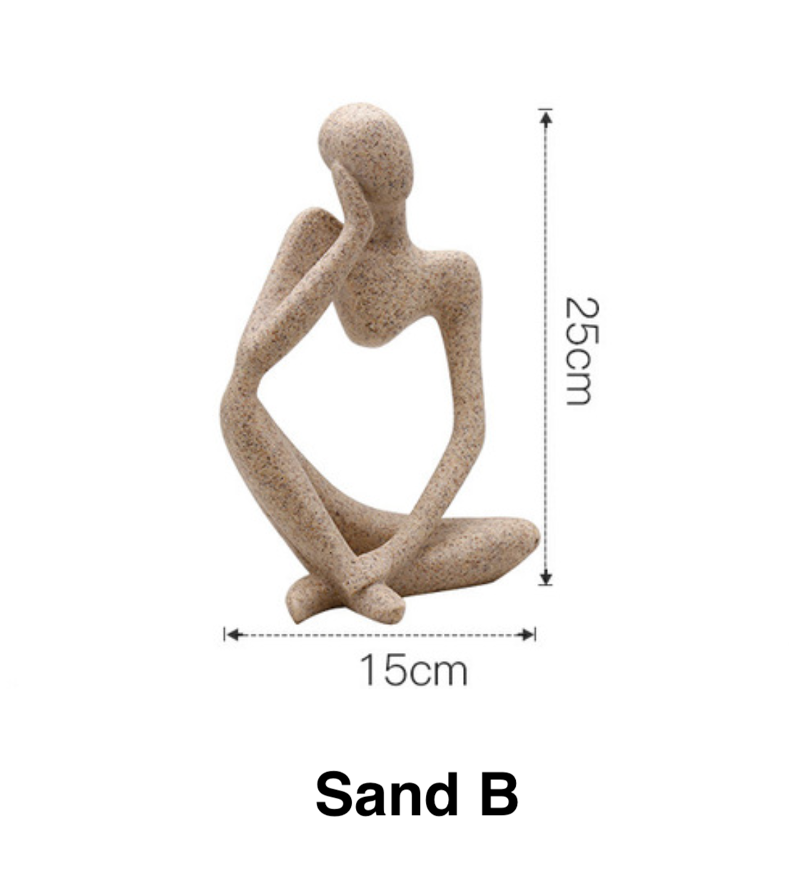 Északi Absztrakt Gondolkodó Figura