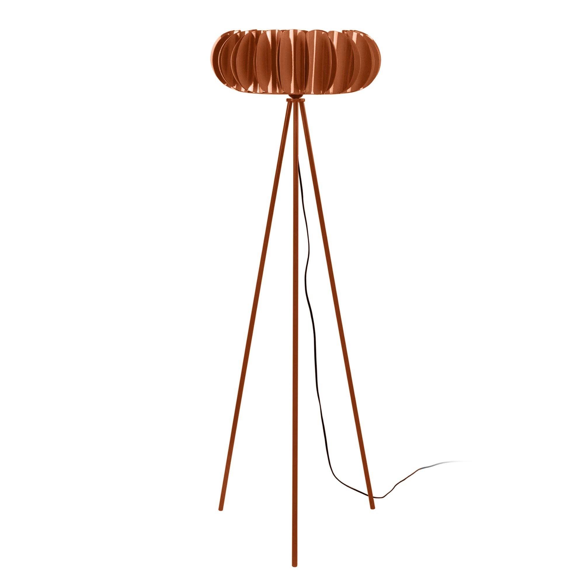 Tiago réz tripod állólámpa