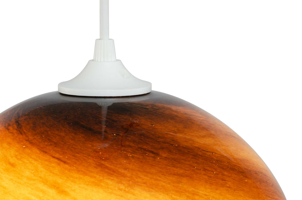 Astrolis fúvott üveg függőlámpa