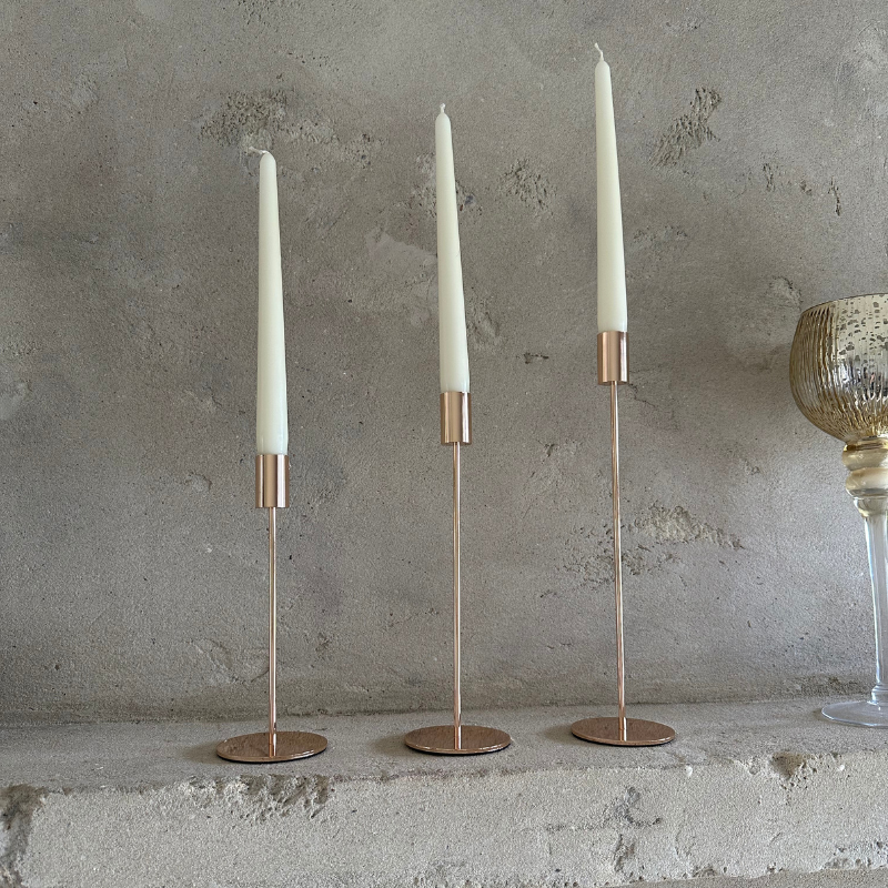 Gyertyatartó 3 darabos készlet